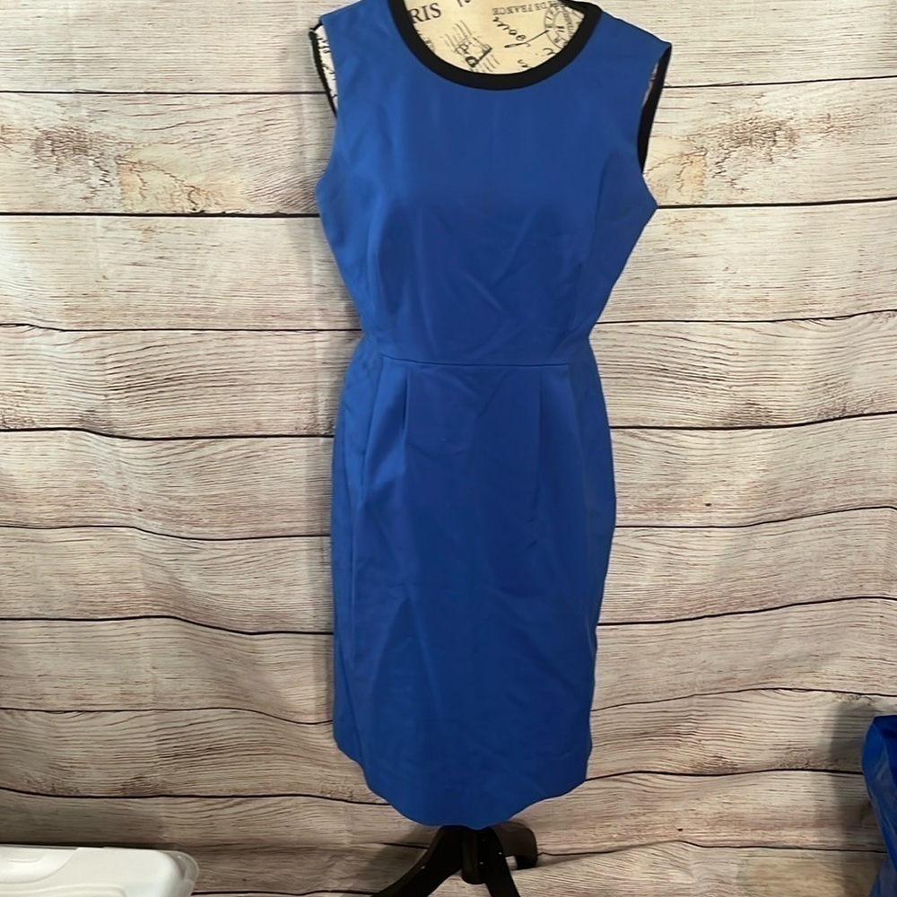 Kate Spade Sleeveless Dress Royal Blue Size 8